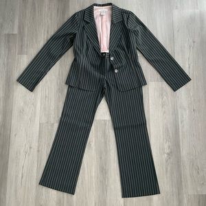 Charlotte Russe Stripped two piece suit